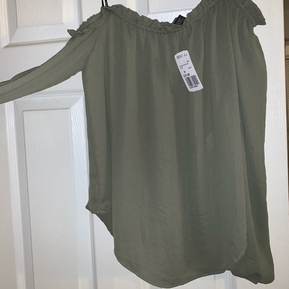 Off the shoulder blouse